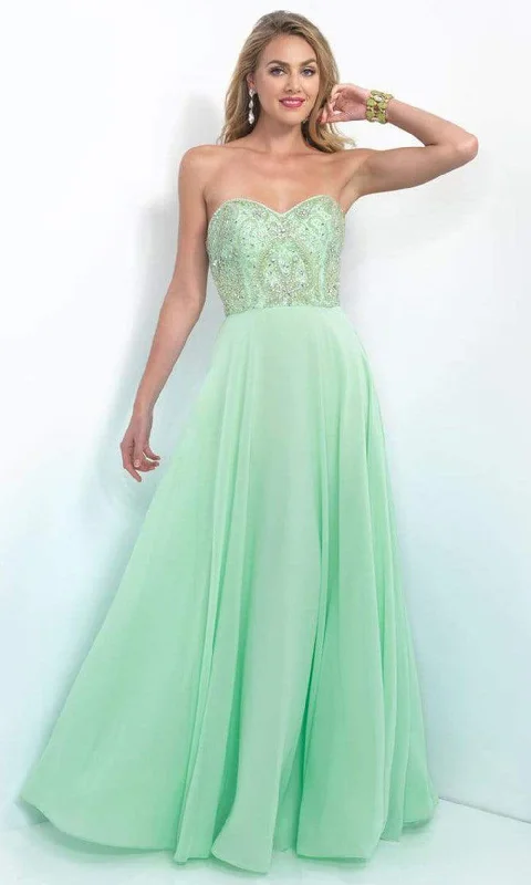 mermaid gown dressesIntrigue - 164SC Beaded Sweetheart Open Back A-Line Gown