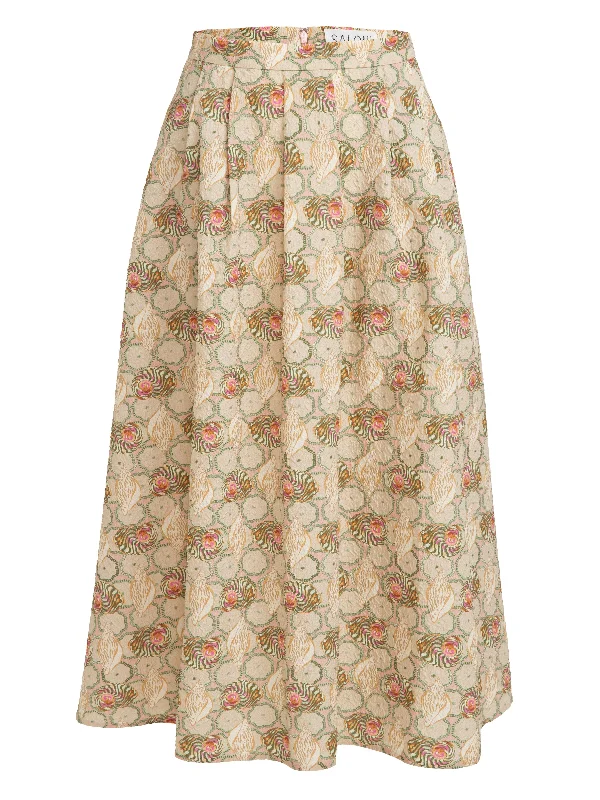 women's fitted skirtsNaomi B Skirt in Pearl