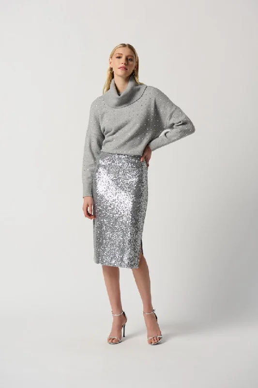 women's mini skirtsJoseph Ribkoff Sequin Pencil Skirt