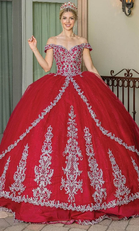 sparkly gown dressesDancing Queen 1662 - Off Shoulder Gown