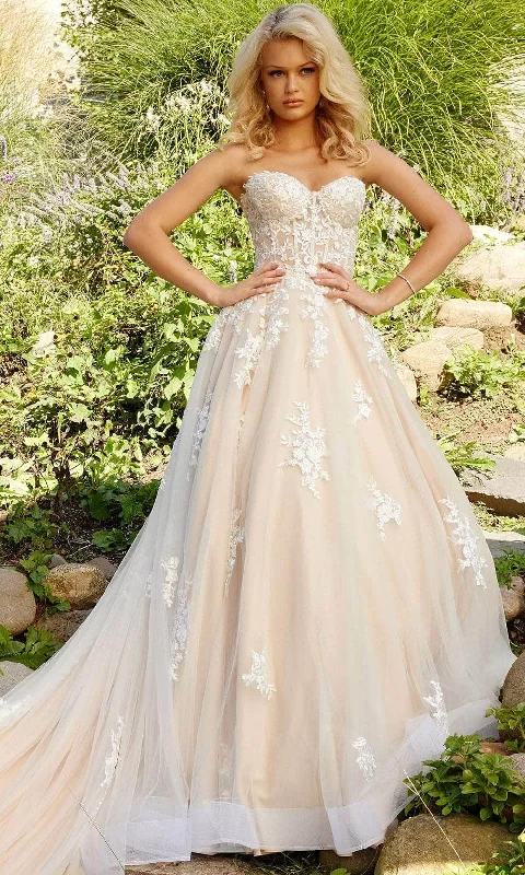 gown dresses with trainsJovani Bridal JB24145 - Bridal Gown