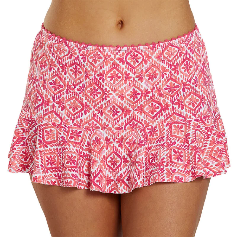 women's button-down skirtsTommy Bahama Island Cays Shell Skirted Bottom - Passion Pink*