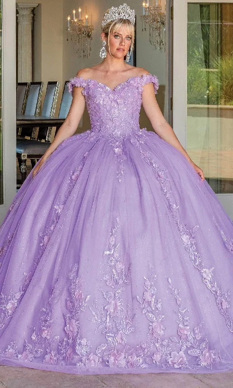 modern gown dressesDancing Queen 1698 - Off Shoulder Ballgown