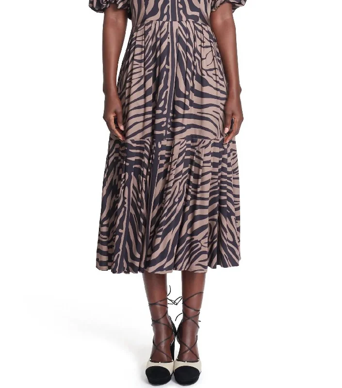 midi dresses for partiesTrudy Midi Dress In Walnut