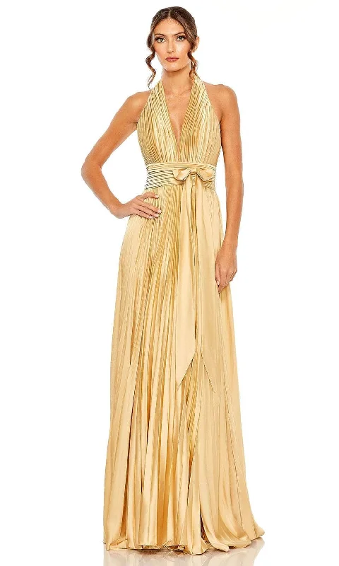 A-line party dressesIeena Duggal 11636 - Pleated Evening Gown