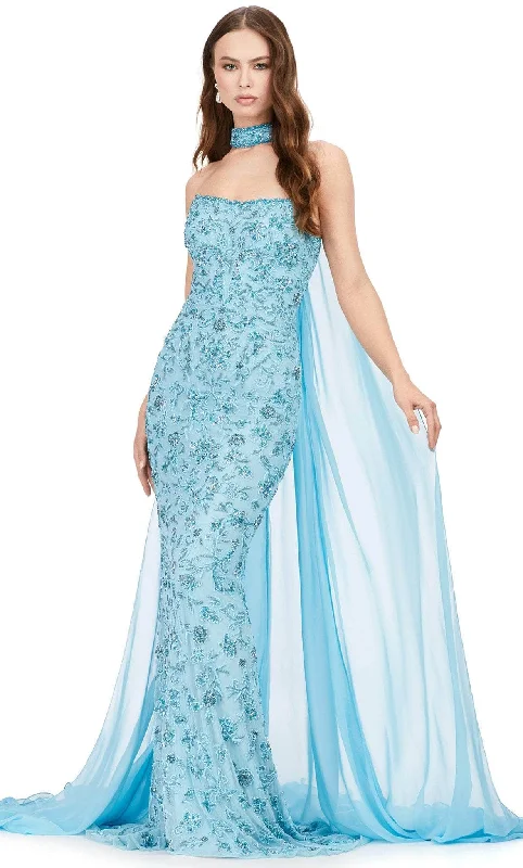 bridesmaid party dressesAshley Lauren 11404 - Strapless Beaded Evening Dress