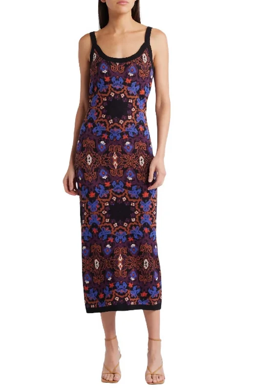 mini midi dressesPayton Midi Dress In Venezia Print