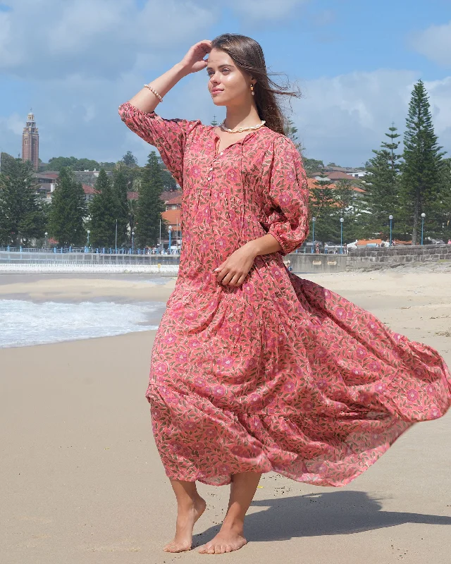 maxi dresses for tall womenNeera Maxi in Parijat