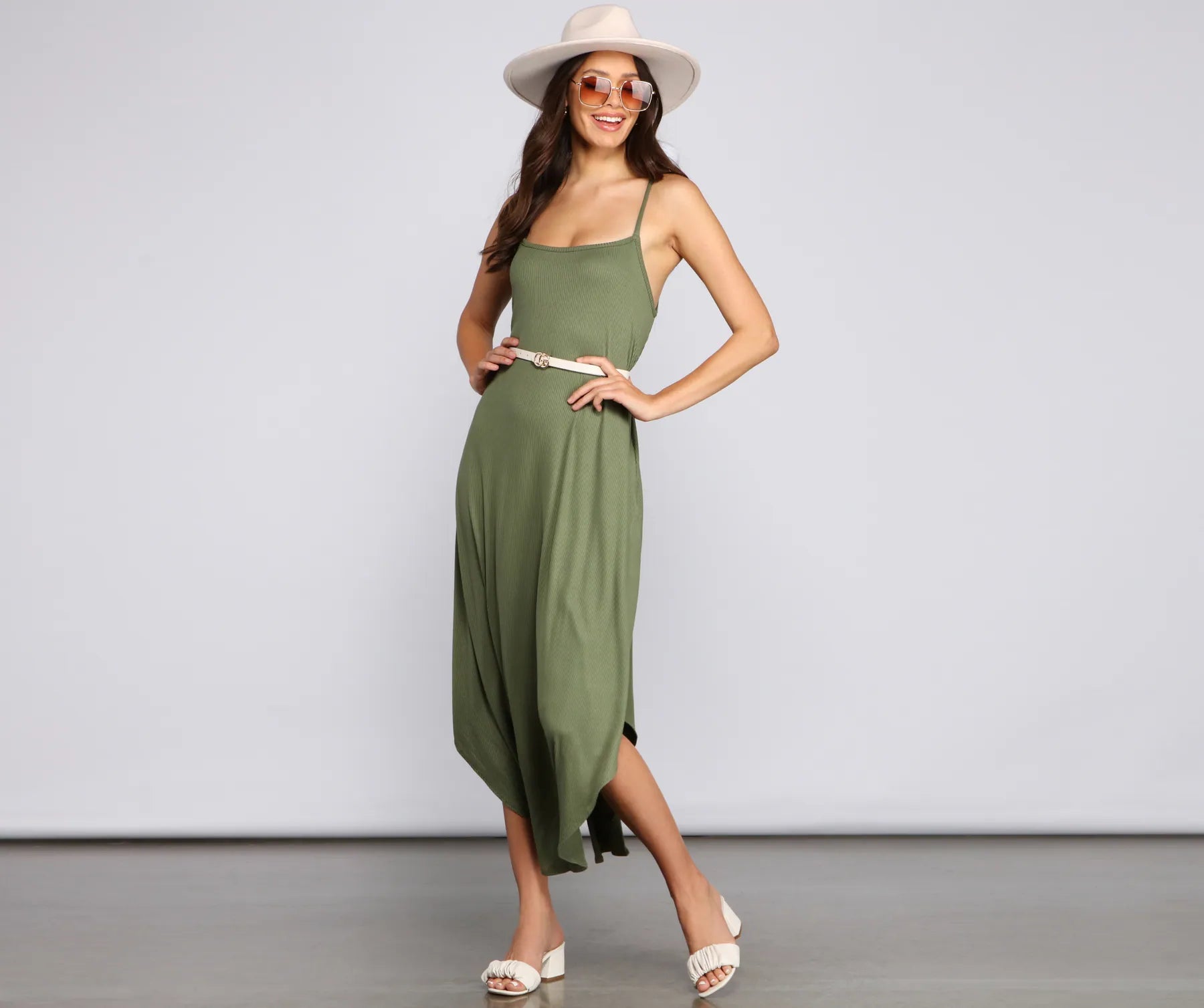 maxi dresses for garden partiesEffortless Vibes Sleeveless Maxi Dress