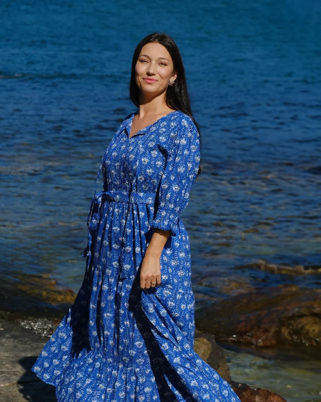 maxi dresses with hidden pocketsJasmine Maxi in Bluebell