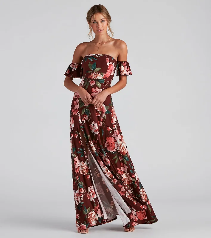 maxi dresses under $50Total Beauty Floral Maxi Dress