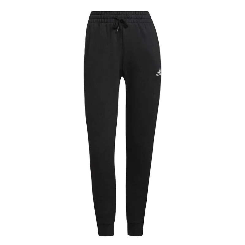 women's lace-up pantsadidas - Women's Essentials 3-Stripes Regular-Cut Pant (GS1383)