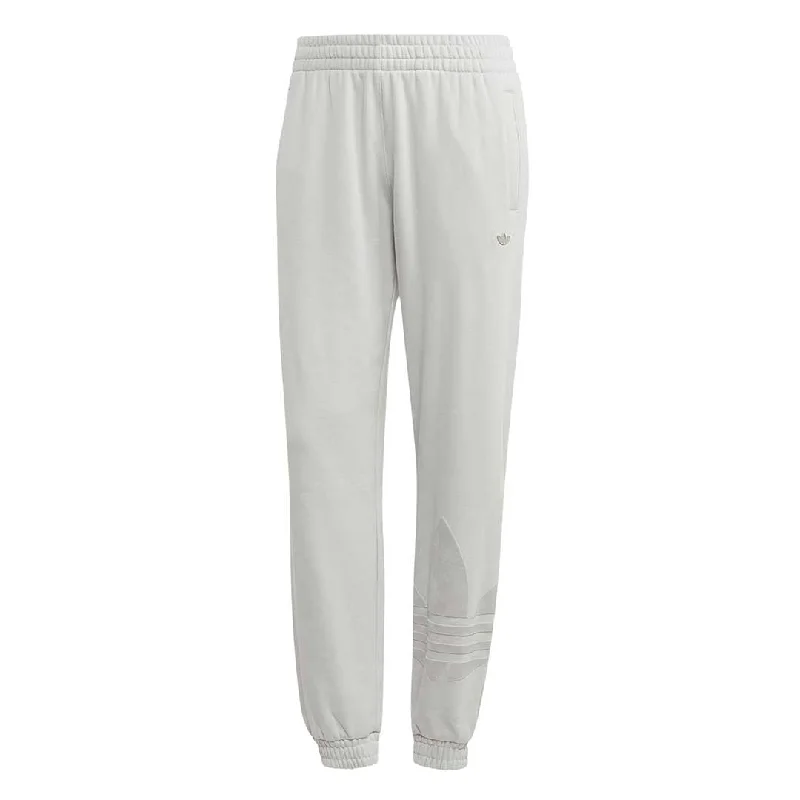 women's cropped pantsadidas - Women's Large Trefoil Cuff Sweatpant (IL2379)