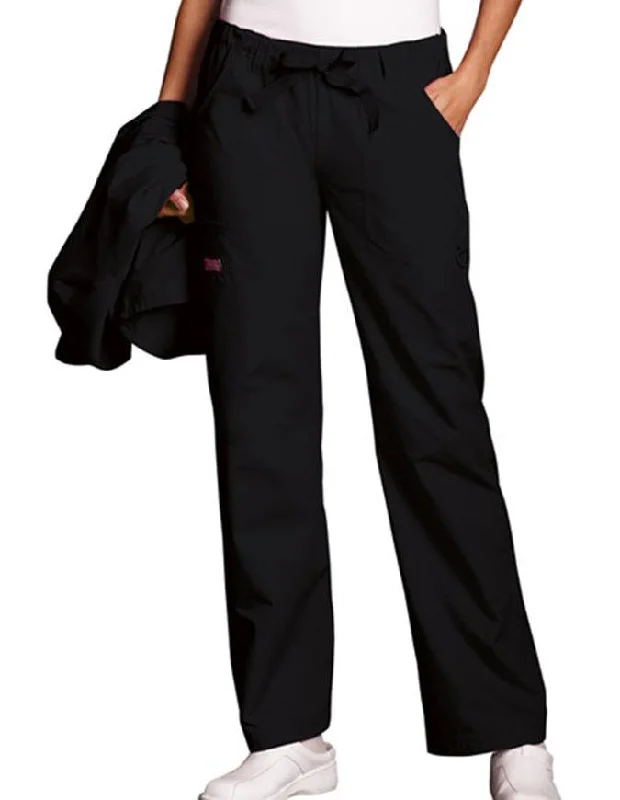 women's high-slung pantsCherokee Workwear Women Tall Drawstring Scrub Pants