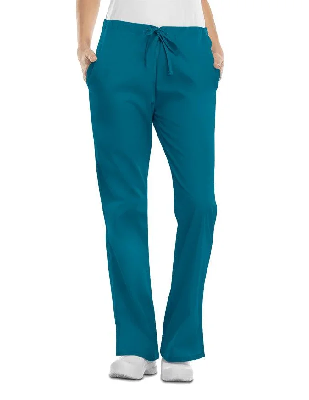 women's designer pantsCherokee Workwear Women Tall Low Rise Scrub Pants