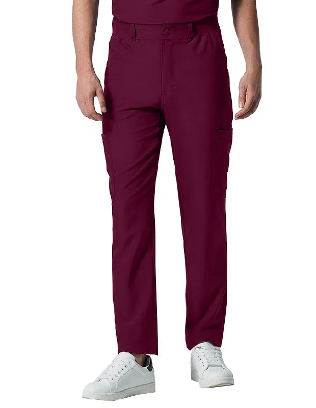 women's satin pantsLandau Proflex Men's Straight-Leg Cargo Scrub Tall Pant