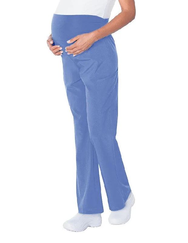 women's distressed pantsLandau Proflex Women's Maternity Cargo Scrub Pant