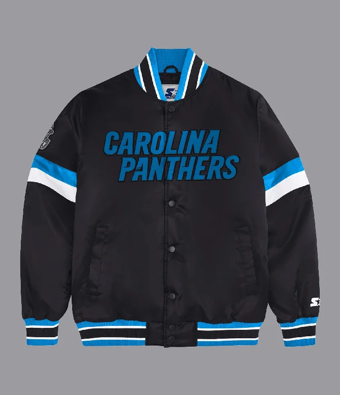 women's high-performance pantsCarolina Panthers Home Game Varsity Jacket