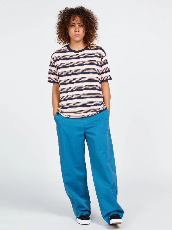 women's skiing pantsThisthatthem Skate Pants - Harbor Blue