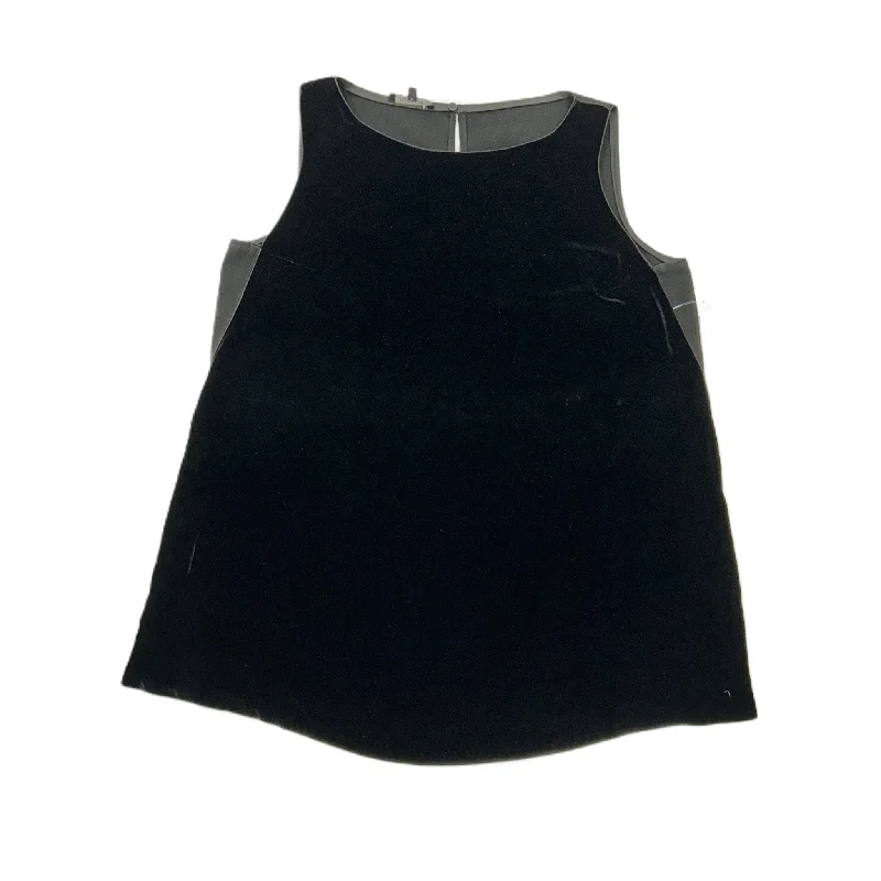 Black Top Sleeveless Designer By Lafayette 148, Size: S