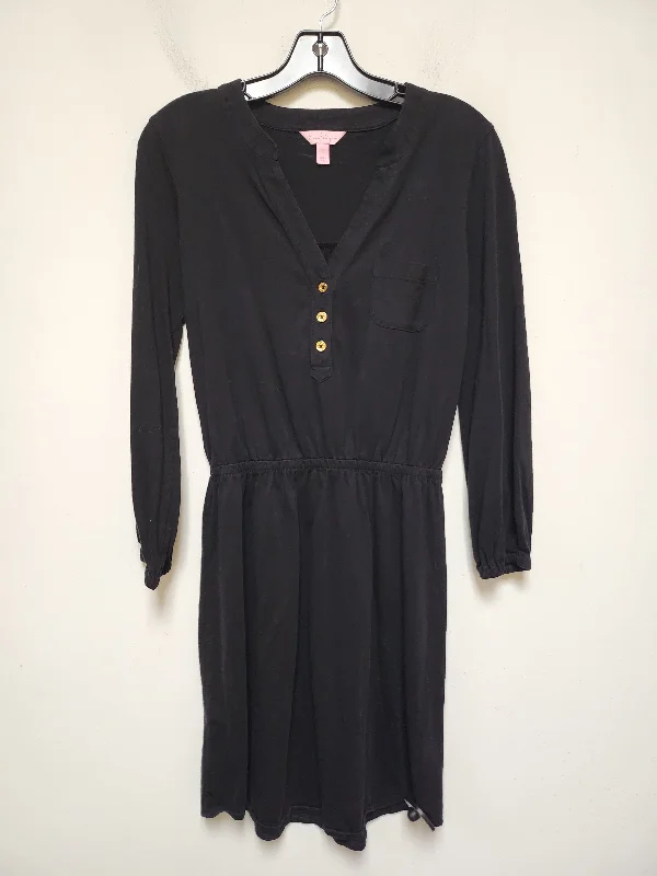 Dress Designer By Lilly Pulitzer In Black, Size: S