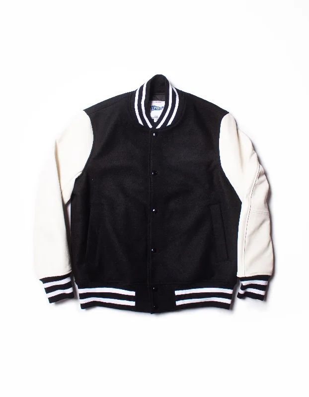 VARSITY JACKET - BLACK