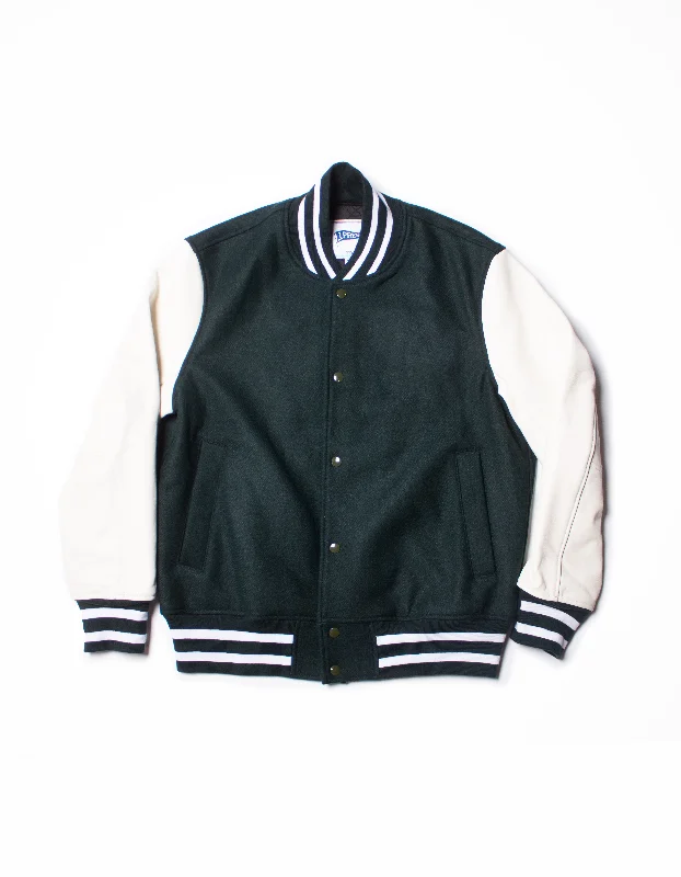 VARSITY JACKET - GREEN