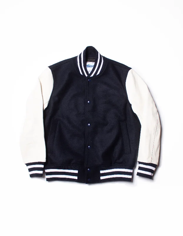 VARSITY JACKET - NAVY