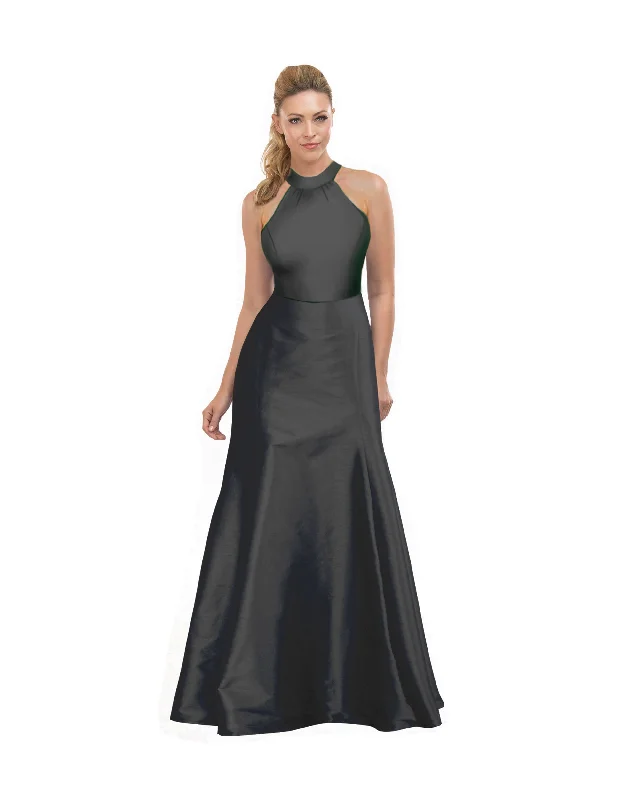 women's velvet wrap skirts for elegant eveningsAbby Bodice with Trumpet Skirt in Classic Faille