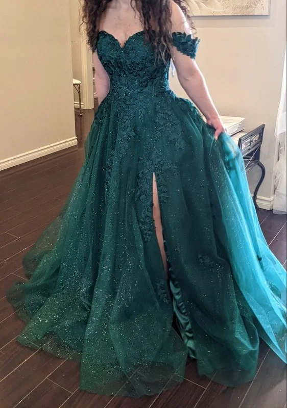 bodycon prom dressesEmerald Green Prom Dress  Formal Gown      S3781